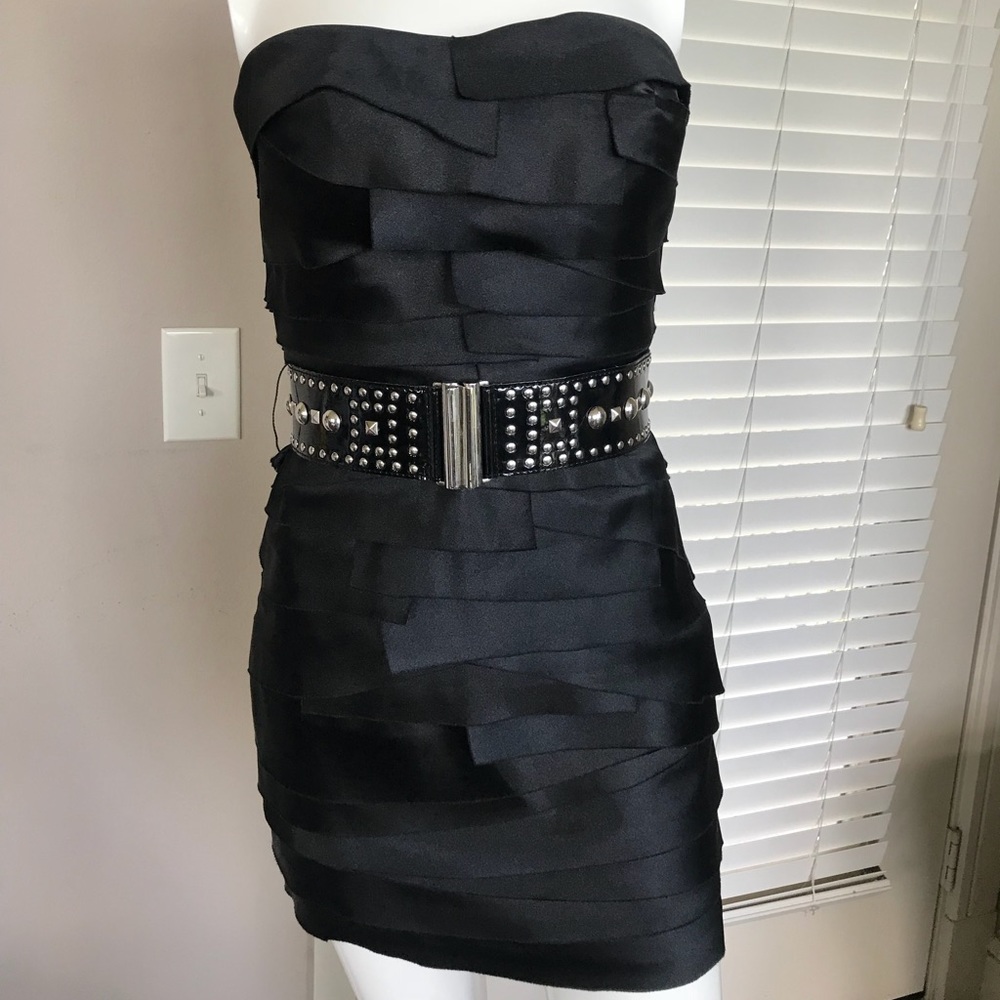 Black Bebe cocktail dress